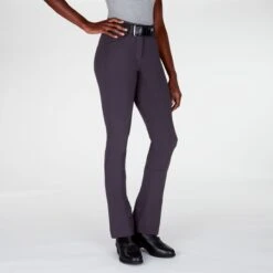 Piper Knit Mid-Rise Boot Cut Breeches By SmartPak - Full Seat
