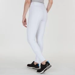 Piper Knit Mid-Rise Breeches By SmartPak - Full Seat -Lemieux Store 31469 white 1111