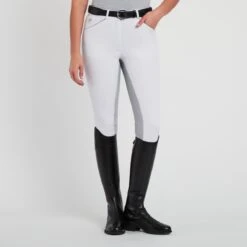 Piper Original High-Rise Breeches By SmartPak - Full Seat -Lemieux Store 31471 white 1