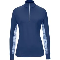 RJ Classics Ella Long Sleeve W/ 37.5® Temperature Regulating Technology - Clearance! -Lemieux Store 31619 bluesapphire 1