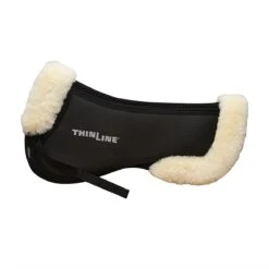 ThinLine Trifecta Half Pad With Sheepskin Rolls -Lemieux Store 32146 natural side