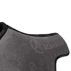 Acavallo Close Contact Louvre Spine Free Memory Foam Half Pad -Lemieux Store 32148 grey 4