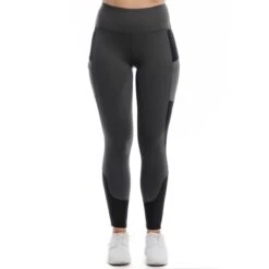 Horseware Ireland Horseware Silicone Riding Tights - Knee Patch -Lemieux Store 32204 charcoal 1