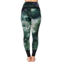 Horseware Ireland Horseware Silicone Riding Tights - Knee Patch - Clearance! -Lemieux Store 32204 tiedye back