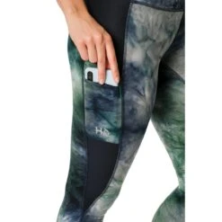 Horseware Ireland Horseware Silicone Riding Tights - Knee Patch - Clearance! -Lemieux Store 32204 tiedye pocketdt