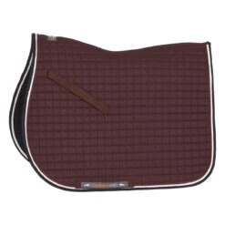 Schockemoehle Neo Star Anatomic Jumping AP Saddle Pad -Lemieux Store 32297 wine 1