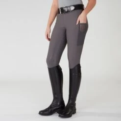 Piper Fusion Breech By SmartPak - Full Seat -Lemieux Store 32381 charcoal 1