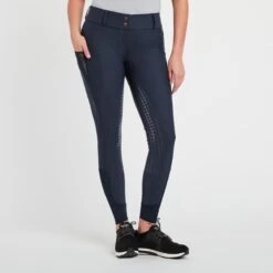 Piper Fusion Breech By SmartPak - Full Seat -Lemieux Store 32381 navy 3