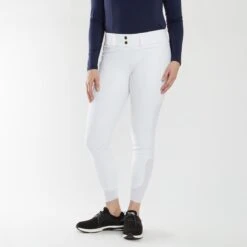 Piper Fusion Breech By SmartPak - Full Seat -Lemieux Store 32381 white 17782