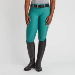 Piper Fusion Breech By SmartPak - Knee Patch - Clearance! -Lemieux Store 32382 jade 10930