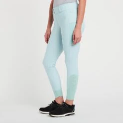 Piper Fusion Breech By SmartPak - Knee Patch - Clearance! -Lemieux Store 32382 sky 2