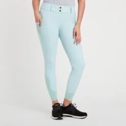 Piper Fusion Breech By SmartPak - Knee Patch - Clearance! -Lemieux Store 32382 sky 3