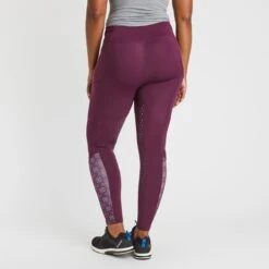 Kerrits Thermo Tech Full Leg Tight - Knee Patch - Clearance! -Lemieux Store 32431 raisinbitoffrost 12204