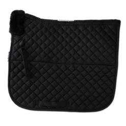 SmartPak Deluxe Sheepskin Dressage Pad -Lemieux Store 32488 black 1