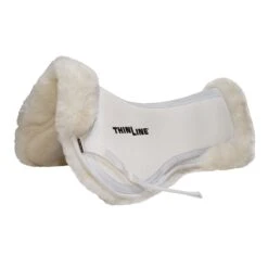 ThinLine Trifecta Full Sheepskin Half Pad -Lemieux Store 32514 white 1