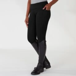 Piper Mid-Weight Tights By SmartPak - Full Seat