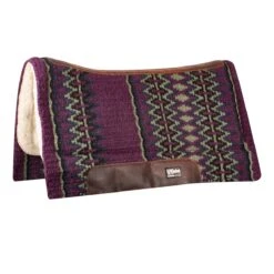 Cashel Blanket Top Performance Felt Pad -Lemieux Store 32918 purpletan 1