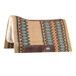 Cashel Blanket Top Performance Felt Pad -Lemieux Store 32918 tanblue 1