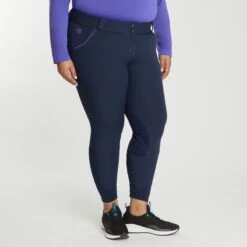 Piper Evolution Breeches By SmartPak - Knee Patch - Clearance! -Lemieux Store 33063 navydarkiris 1192