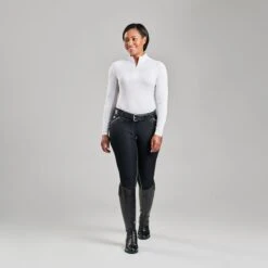 Piper Evolution Breeches By SmartPak - Full Seat -Lemieux Store 33064 blackwwhite 29332 white 10523