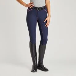 Piper Evolution Breeches By SmartPak - Full Seat - Clearance! -Lemieux Store 33064 navyberry 1