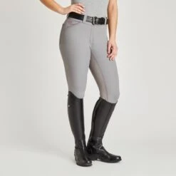 Piper Evolution Breeches By SmartPak - Full Seat - Clearance! -Lemieux Store 33064 stormgreyorchid 1