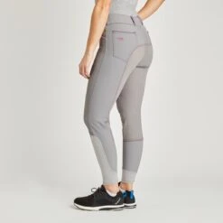 Piper Evolution Breeches By SmartPak - Full Seat - Clearance! -Lemieux Store 33064 stormgreyorchid 2