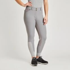 Piper Evolution Breeches By SmartPak - Full Seat - Clearance! -Lemieux Store 33064 stormgreyorchid 3