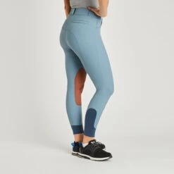 Hadley High-Rise Breeches By SmartPak - Knee Patch - Clearance! -Lemieux Store 33067 slateblue 3