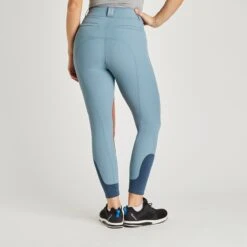 Hadley High-Rise Breeches By SmartPak - Knee Patch - Clearance! -Lemieux Store 33067 slateblue 4