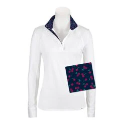 RJ Classics Maddie Long Sleeve Show Shirt W/ 37.5 Temperature Regulating Technology - Clearance -Lemieux Store 33198 cherries 2