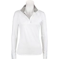 RJ Classics Maddie Long Sleeve Show Shirt W/ 37.5 Temperature Regulating Technology - Clearance -Lemieux Store 33198 dogs 1