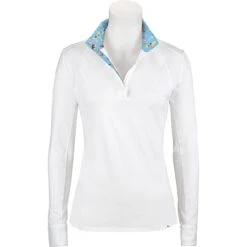 RJ Classics Maddie Long Sleeve Show Shirt W/ 37.5 Temperature Regulating Technology - Clearance -Lemieux Store 33198 summercocktails 1