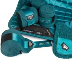 LeMieux Loire Classic Close Contact Square Saddle Pad -Lemieux Store 33262 33263 33264 peacock 1
