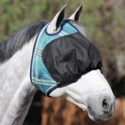 Kensington Uviator Fly Mask Made Exclusively For SmartPak -Lemieux Store 33312 oceanbreeze