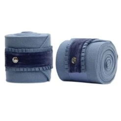 PS Of Sweden Ruffle Polo Bandages -Lemieux Store 33334 lightblue