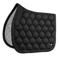 SmartPak Luxe Collection AP Saddle Pad -Lemieux Store 33396 black 2