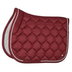 SmartPak Luxe Collection AP Saddle Pad -Lemieux Store 33396 deeppassionred 5948