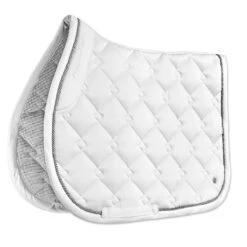 SmartPak Luxe Collection AP Saddle Pad -Lemieux Store 33396 white 2