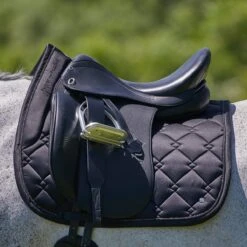 SmartPak Luxe Collection Dressage Saddle Pad -Lemieux Store 33397 black 8447