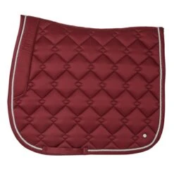 SmartPak Luxe Collection Dressage Saddle Pad -Lemieux Store 33397 deeppassionred 5943