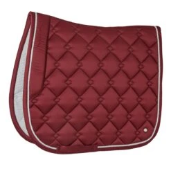 SmartPak Luxe Collection Dressage Saddle Pad -Lemieux Store 33397 deeppassionred 5946