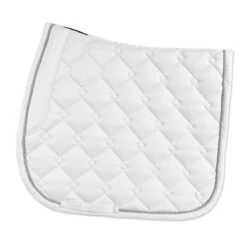 SmartPak Luxe Collection Dressage Saddle Pad -Lemieux Store 33397 white 1