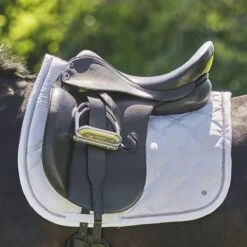 SmartPak Luxe Collection Dressage Saddle Pad -Lemieux Store 33397 white 8849