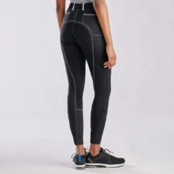 Piper Evolution High-Rise Breeches By SmartPak - Full Seat -Lemieux Store 33429 black white 8944