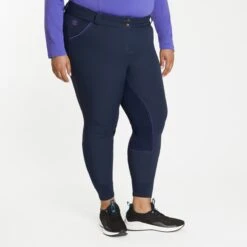 Piper Evolution High-Rise Breeches By SmartPak - Full Seat - Clearance! -Lemieux Store 33429 navydarkiris 1235