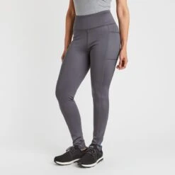 Piper Mid-Weight Tights By SmartPak - Full Seat -Lemieux Store 33432 charcoal 12060