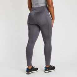 Piper Mid-Weight Tights By SmartPak - Knee Patch -Lemieux Store 33433 charcoal 11135