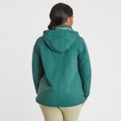 Hadley Waterproof Winter Insulated Jacket By SmartPak -Lemieux Store 33434 darkemerald 3