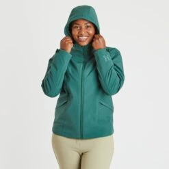 Hadley Waterproof Winter Insulated Jacket By SmartPak -Lemieux Store 33434 darkemerald 4